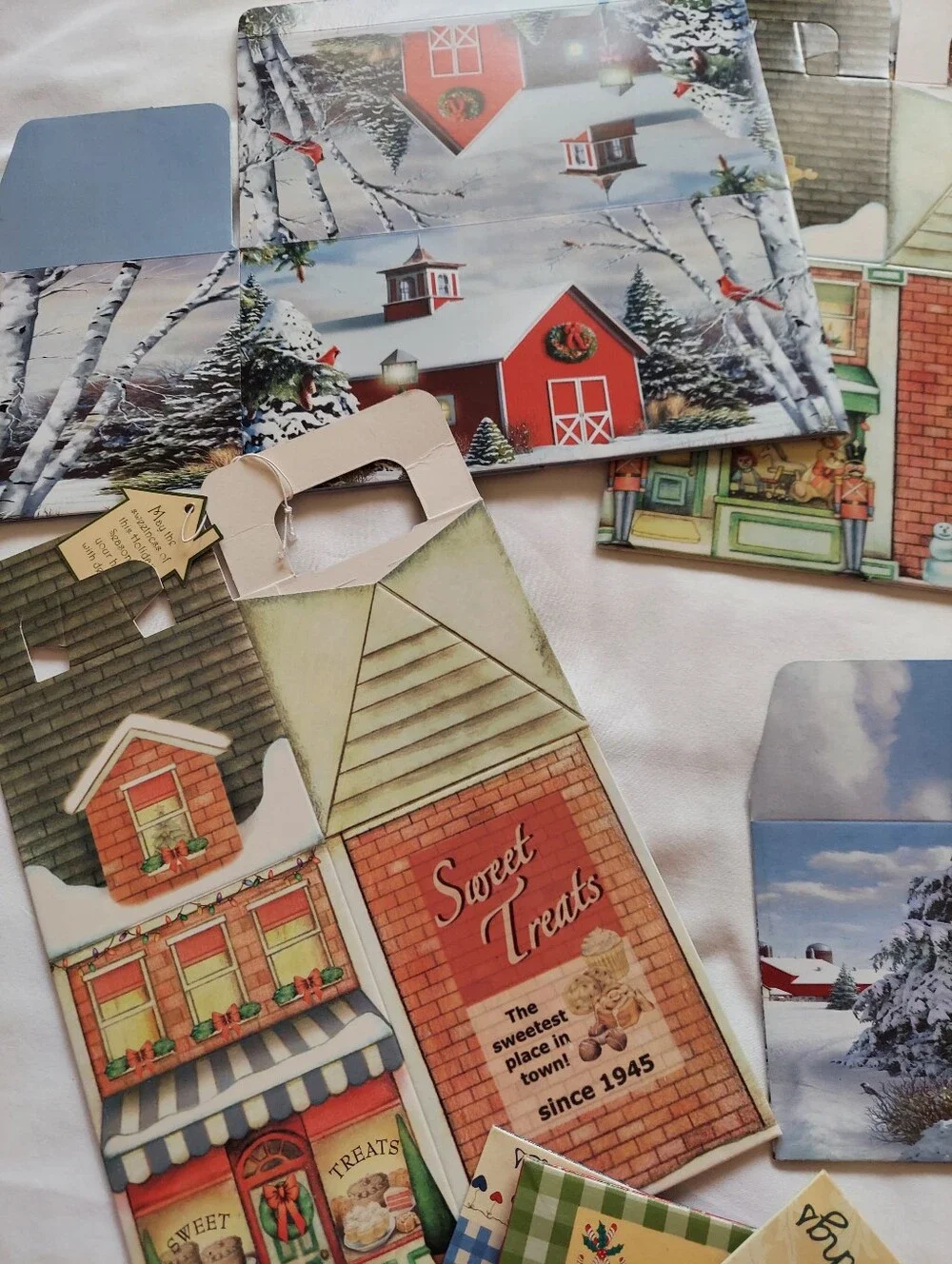 NWT Holiday Gift PackagingAssortment, Decorative & White Boxes,Bags,Variety,42pc